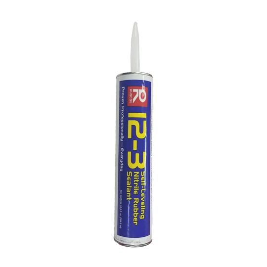 The Ruscoe Company G12-3 Self-Leveling Nitrile Rubber Sealant - 10.3 Oz. Tube