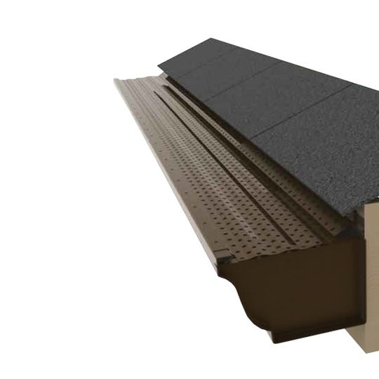 GutterRx Gutter Guard — GPIGGRX5BRZ