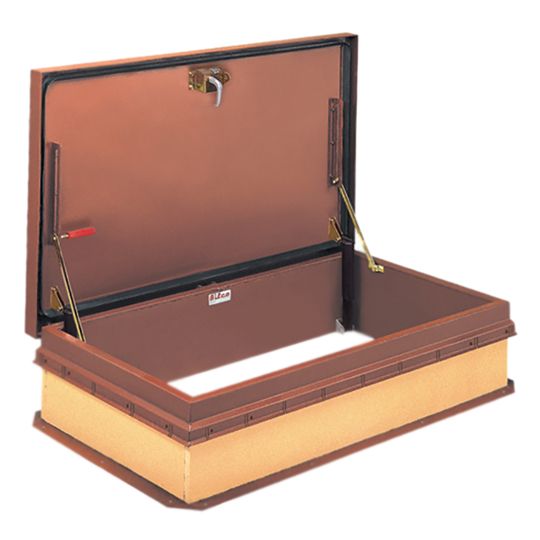 Bilco 30" x 54" Type "Nb" Galvanized Steel Roof Hatch - Ship Stair Access