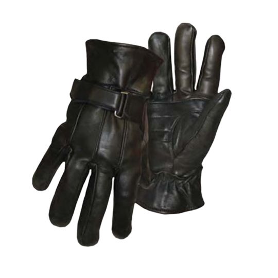 Boss Manufacturing Therm Insulated Premium Grain Sheepskin Leather Driver Gloves - Size Large