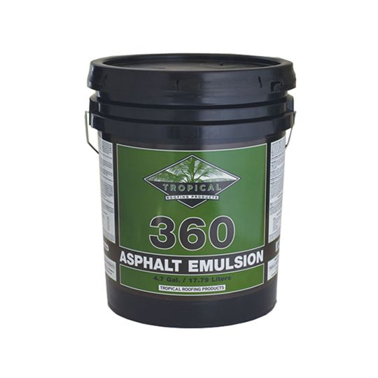 Tropical Roofing Products 360 Non-Fibered Asphalt Emulsion - 5 Gallon Pail