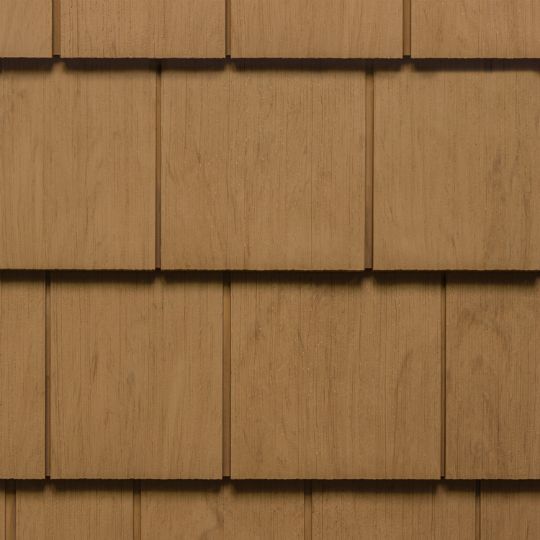 CertainTeed Siding Cedar Impressions Single 7" Perfection Polymer Shingle Siding - Cedar Grain Finish — CERCIS7PSCG