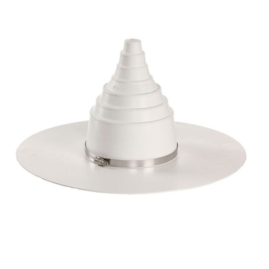 GAF EverGuard Extreme TPO Vent Boot — Ventilation and Drainage — GAFTVBWHEX