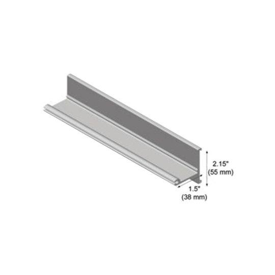 Metal Roof Innovations Mri Snorail Colorgrd Unpnchd 8'
