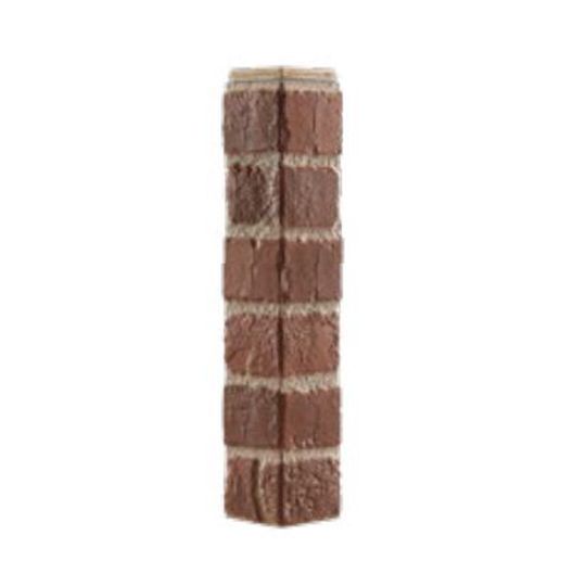 Nichiha Fiber Cement CanyonBrick AWP1818 Outside Corner - Pack of 6