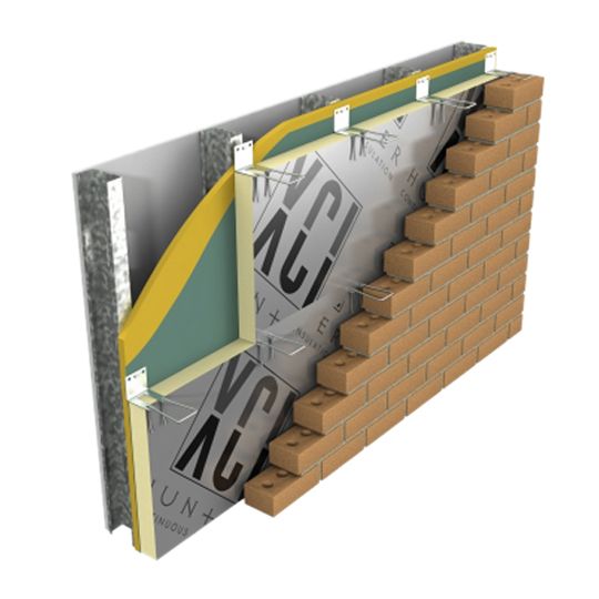 Hunter Panels 1.5" x 4' x 8' Xci Foil Facer Polyiso Insulation — HUNMSF15XCIFOIL