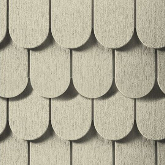 Variform By PlyGem Heritage Cedar Round Cut Vinyl Siding — VAR55908