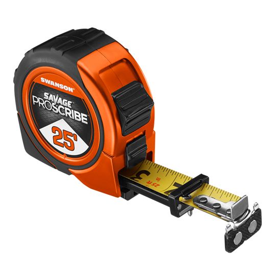 Swanson 25' Savage ProScribe Magnetic Tape Measure
