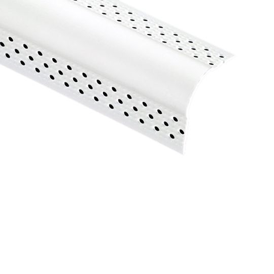 Phillips Manufacturing 3/4" x 10' Vinyl Bullnose Corner Bead