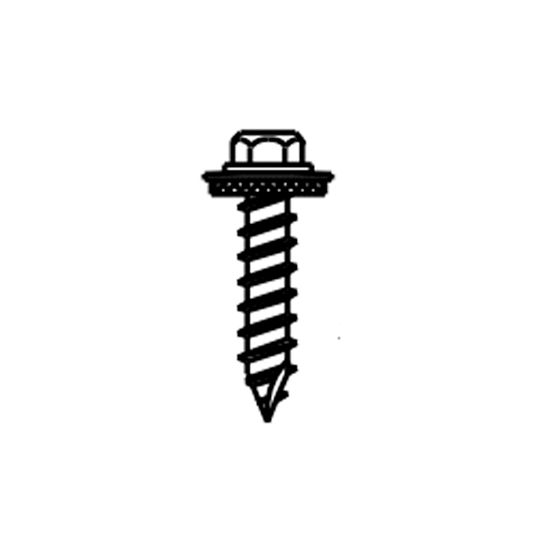 ASC Building Products #14 x 1" Wood Screws - Bag of 100 — ASB141WSMB