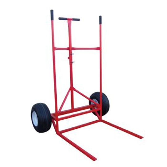 C&R Manufacturing Insulation Cart Flat-Free Wheels