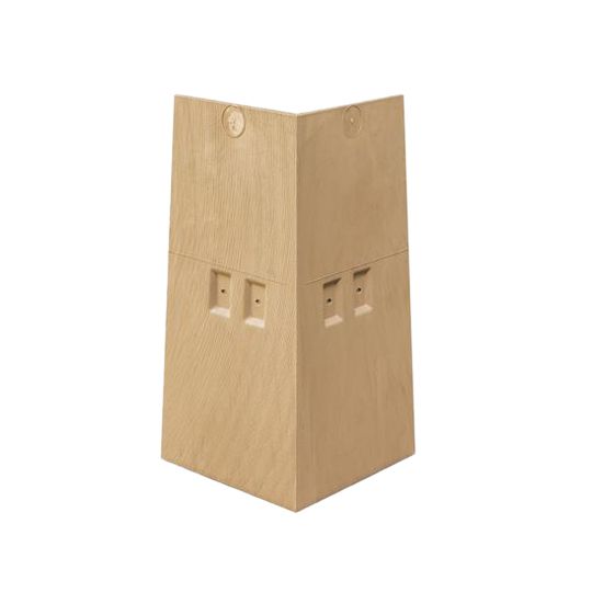 CertainTeed Siding Cedar Impressions Individual 5" Corner - Sawmill Finish — CERIMC5SMNBD