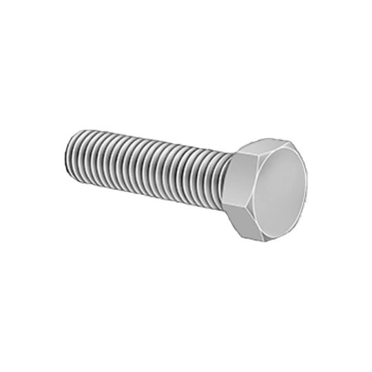 McMaster-Carr 5/16"-18 x 3/4" Fully Threaded Low-Strength Steel Hex Head Screw