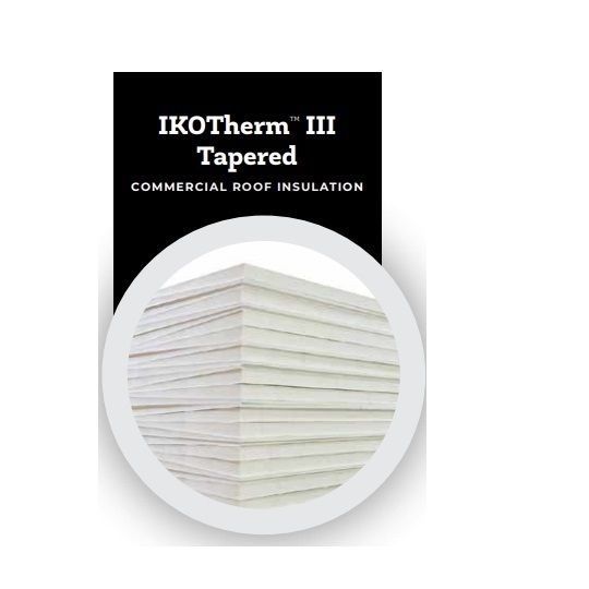 IKOTherm Tapered Grade-III (25 psi) Polyiso Roof Insulation — Commercial Insulation — IKOTAAIII
