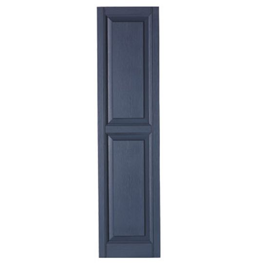 Mastic 15" x 43" Standard Raised Panel Shutters - Regular Style — ACOVINRP1543CRM