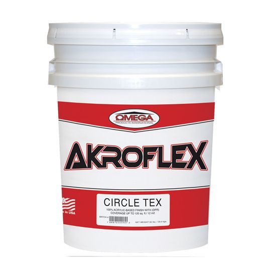 Omega Products International AkroFlex CircleTex Medium - 5 Gallon Pail
