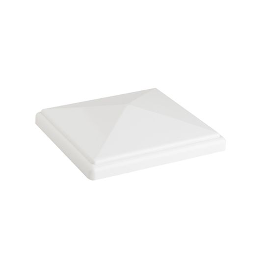 Color Guard Railing Systems 4" x 4" Vinyl Flat Post Cap — COGW44FC