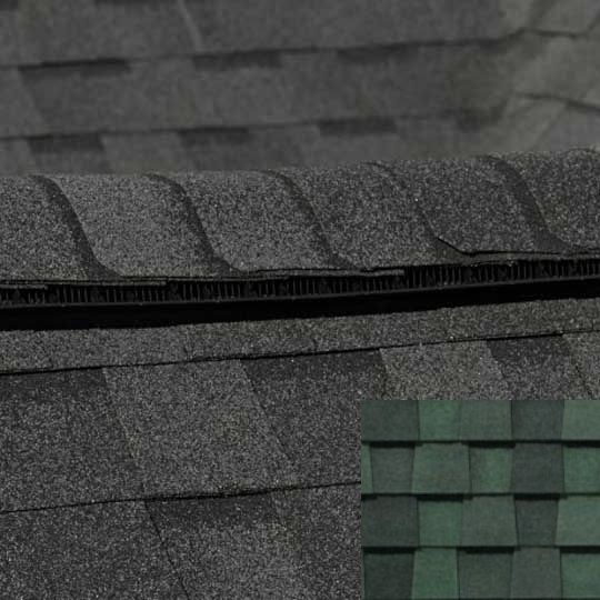 CertainTeed Roofing Shadow Ridge ClimateFlex Ridge Shingles — Hip & Ridge Shingles — CTRNGHRSHHG