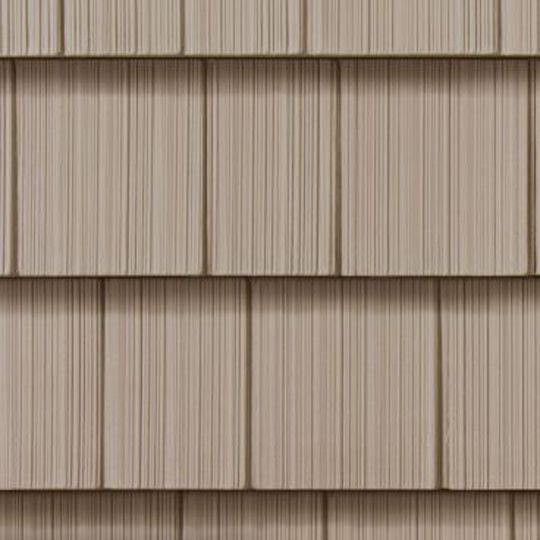 CertainTeed Siding Northwoods Single 7" Straight Edge Perfection Vinyl Shingle Siding — CERNWS7SENCX