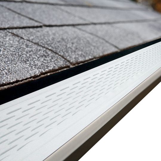 Hancock Enterprises 6" x 7'6" Clean Sweep Gutter Protection System — HAK6CSGPSBR76