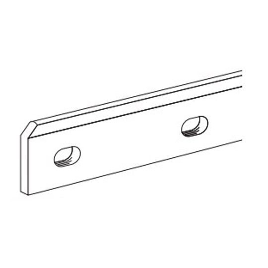 U.S. Ply .075" x 1" x 10' PlyFast TB-75 Termination Bar with Sealant ledge - 6" O.C.