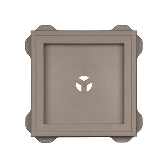 Mid-America Recessed Square Mounting Block — MABMMRS008