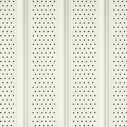 CertainTeed Siding Universal Triple 4" Fully Vented Vinyl Soffit - Matte Finish — CERUST4MTFVSB