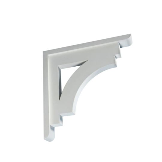 Fypon Molded Millwork 4" x 25" x 25" Arch Bracket