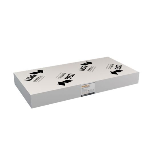 U.S. Gypsum 1/2" x 4' x 4' Securock UltraLight Glass-Mat Roof Board