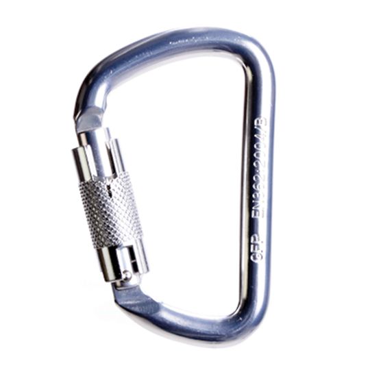 Guardian Fall Protection 3" Aluminum Locking High Strength Carabiner