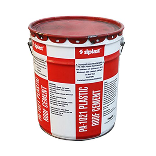 Siplast PA-1021 Plastic Roofing Cement - 5 Gallon Pail — Adhesives, Caulks & Sealants