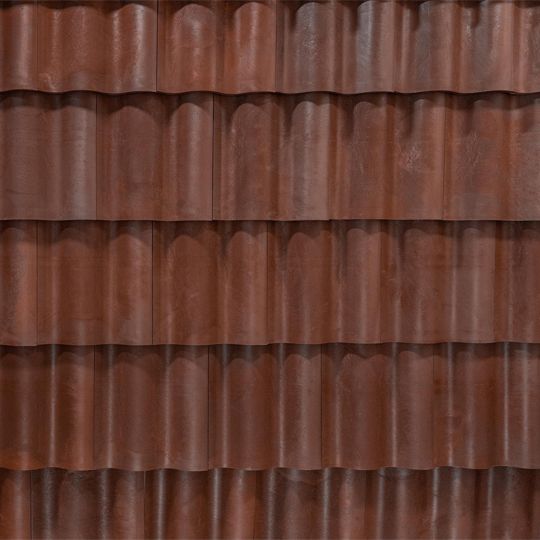 Brava Roof Tile Composite Spanish Barrel Tile Top Ridge (Class C) - Bundle of 5 — Tile Roofing — BVTSTRTB