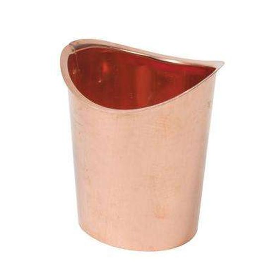 Berger Building Products 16 Oz. 3" Half Round Copper B-Style Outlet