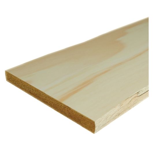 Snavely Forest Products 1" x 10" x 12' Ponderosa Pine