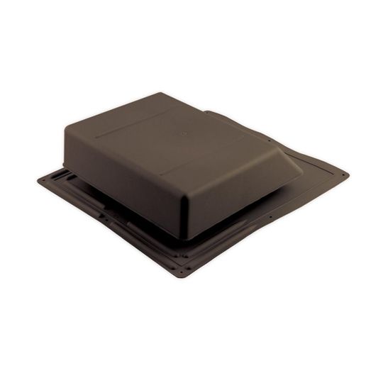 Air Vent Airhawk Plastic Slant Back Static Vent — Ventilation and Drainage — AIRSLP61BR
