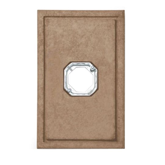 Cultured Stone Electrical Box: Single Receptacle — BORSRSMC
