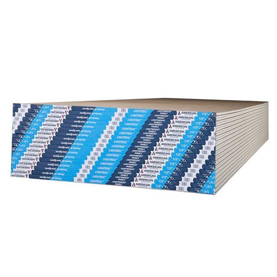 American Gypsum 1/2" x 4' x 8' Regular Gypsum Board