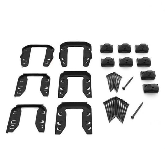 Trex Transcend Stair Rail Mounting Kit — TRXTMSCRHBK