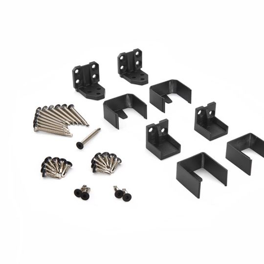 Trex Select Aluminum Railing Horizontal Fixed Bracket - Pack of 4 — TRXSHFBABK