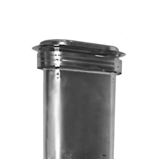 Art's Sheet Metal Mfg. 4" x 8" Oval Top Only