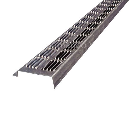 Lomanco 8' Model-190 Continuous Soffit Vent — Roofing Accessories — LOM190MF