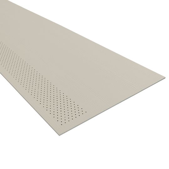 James Hardie Hardie Soffit Vented-Cedarmill Panel for HardieZone 5 — HARSOVCDR248CS