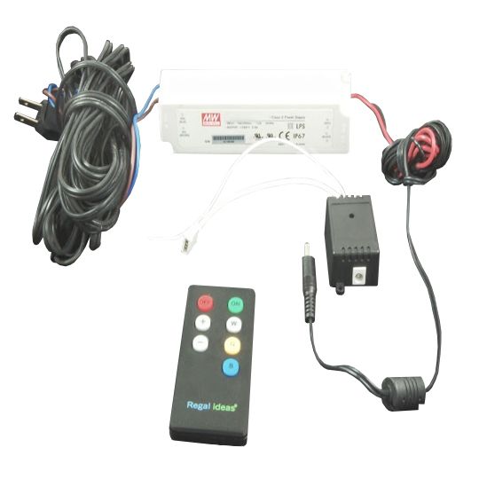 Regal Ideas (Led-c) LED Low Voltage Control Unit & Remote Control