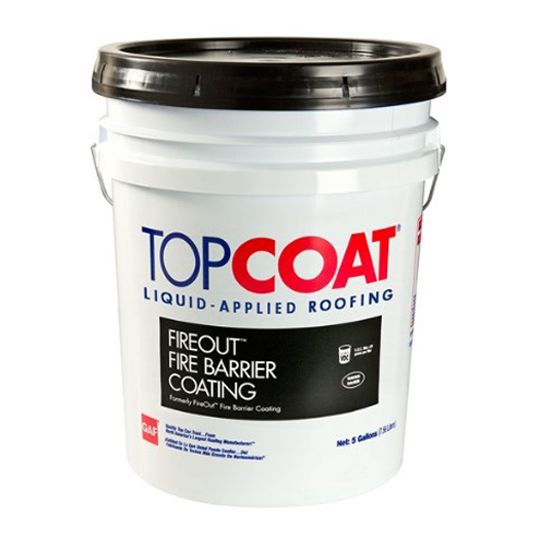 GAF Topcoat FireOut Fire Barrier Coating