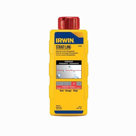 Irwin Tools Chalk - 8 Oz. Bottle — CRAC8R