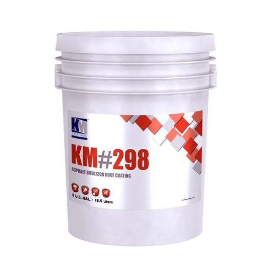 KM Coatings Km #298 Non-Fibered Emulsion - 5 Gallon Pail