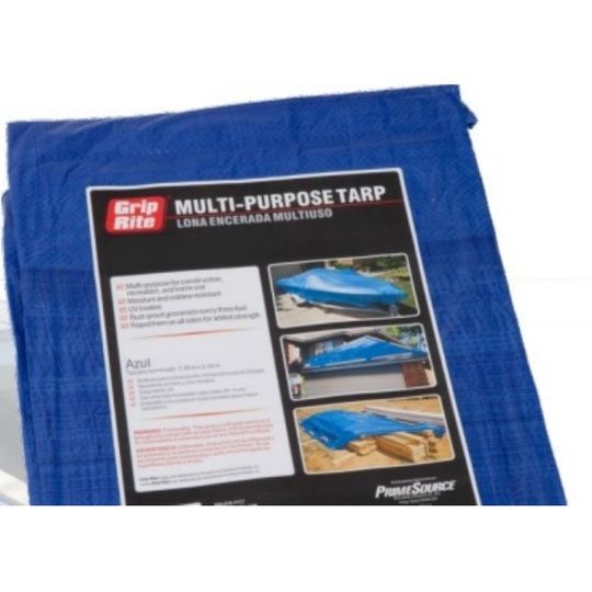 PrimeSource 30' x 60' Regular Duty Poly Tarp