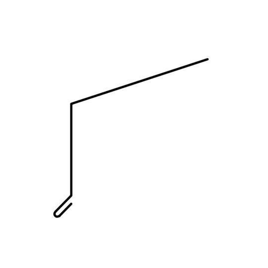 Ideal Roofing 6" #414 Painted Steel Roofing Drip Edge