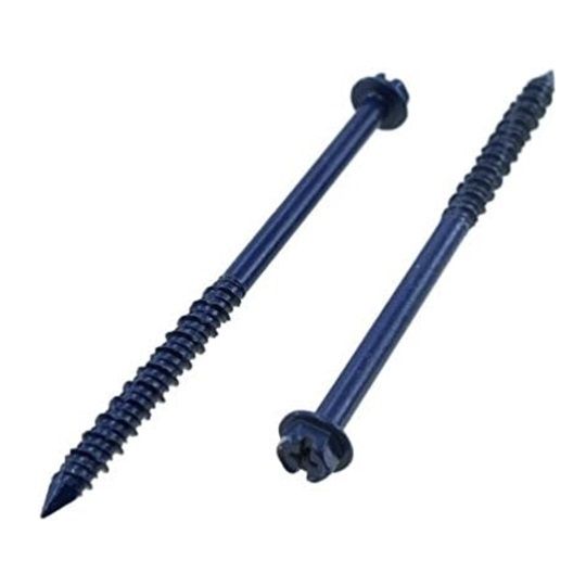 Midwest Fastener 3/16 x 2-1/4 Slotted Hex Masonry Screws