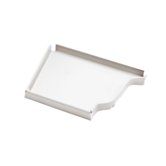 Quality Edge .019" x 6" Aluminum Left End Cap — QED6LEC505